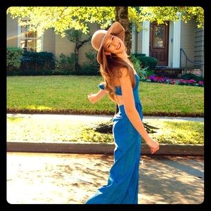 Lovers and Friends Jean, tie-back jumpsuit